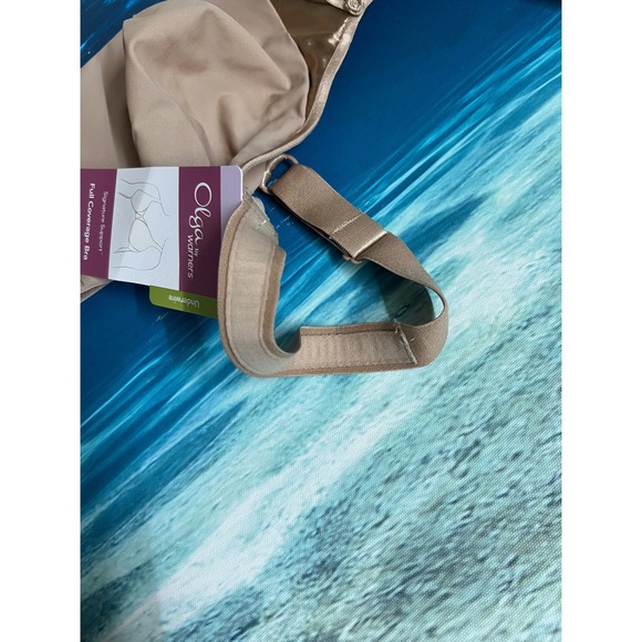 👙Olga by Warners Signature Support Full Coverage Bra Tan 42D OGW2511UU52015 - Picture 6 of 12